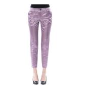 Byblos Lila Bomull Jeans & Pant Purple, Dam