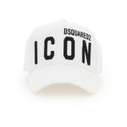 Dsquared2 Var ikon baseballkeps White, Herr