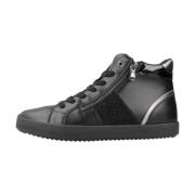 Geox Blommiga Sneakers Black, Dam