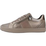 Geox Snygga Sneakers för Kvinnor Brown, Dam