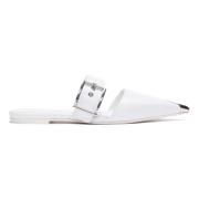 Alexander McQueen Sliders White, Dam