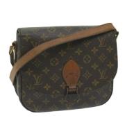 Louis Vuitton Vintage Pre-owned Canvas louis-vuitton-vskor Brown, Dam