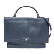 Givenchy Pre-owned Pre-owned Laeder handvskor Blue, Dam