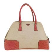 Prada Vintage Pre-owned Laeder prada-vskor Beige, Dam