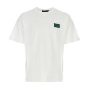 Dolce & Gabbana Klassisk Vit Bomull T-shirt White, Herr