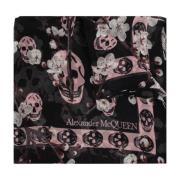 Alexander McQueen Sidenscarf Multicolor, Dam