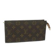 Louis Vuitton Vintage Pre-owned Canvas necessrer Brown, Dam