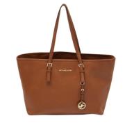 Michael Kors Pre-owned Pre-owned Laeder totevskor Brown, Dam