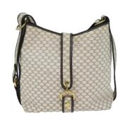 Celine Vintage Pre-owned Canvas celine-vskor White, Dam