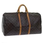 Louis Vuitton Vintage Pre-owned Canvas handvskor Brown, Dam