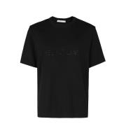 Helmut Lang Logo T-shirt Black, Herr