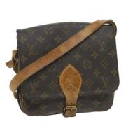 Louis Vuitton Vintage Pre-owned Canvas louis-vuitton-vskor Brown, Dam