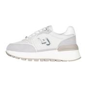 Liu Jo Logo Sneakers med Strass Detaljer Gray, Dam