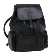 Louis Vuitton Vintage Pre-owned Canvas ryggsckar Black, Dam