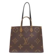 Louis Vuitton Vintage Pre-owned Canvas louis-vuitton-vskor Brown, Dam