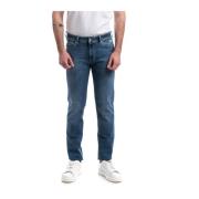 Roy Roger's Denim Stretch Jeans Hibbler Blue, Herr