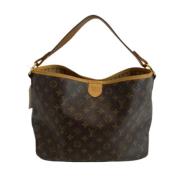 Louis Vuitton Vintage Pre-owned Canvas louis-vuitton-vskor Brown, Dam