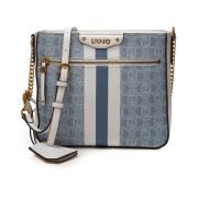 Liu Jo Blå Denim Crossbody Väska Multicolor, Dam