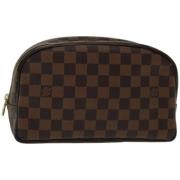 Louis Vuitton Vintage Pre-owned Canvas kuvertvskor Brown, Dam