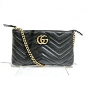 Gucci Vintage Pre-owned Tyg gucci-vskor Black, Dam