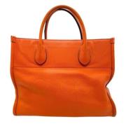 Gucci Vintage Pre-owned Laeder gucci-vskor Orange, Dam