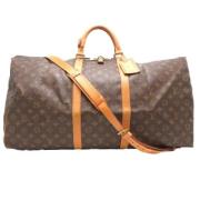 Louis Vuitton Vintage Pre-owned Canvas handvskor Brown, Dam