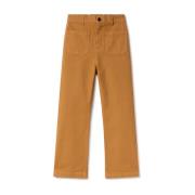 Twothirds Cropped Trousers Yellow, Dam