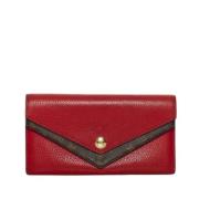 Louis Vuitton Vintage Pre-owned Läder plnbcker Red, Dam