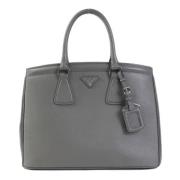 Prada Vintage Pre-owned Laeder prada-vskor Gray, Dam