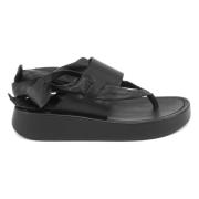 ASH Platform Flip Flop Sandaler Black, Dam