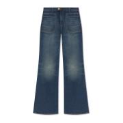 Balmain Slitna jeans Blue, Dam