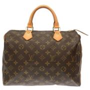 Louis Vuitton Vintage Pre-owned Canvas louis-vuitton-vskor Brown, Dam