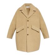 MM6 Maison Margiela Yllekappa av MM6 Maison Margiela Beige, Dam