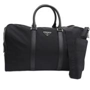 Prada Vintage Pre-owned Tyg prada-vskor Black, Dam