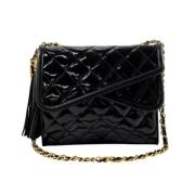 Chanel Vintage Pre-owned Laeder chanel-vskor Black, Dam