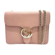 Gucci Vintage Pre-owned Laeder axelremsvskor Pink, Dam