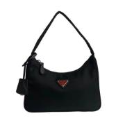 Prada Vintage Pre-owned Tyg prada-vskor Black, Dam