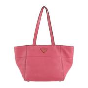 Prada Vintage Pre-owned Tyg prada-vskor Pink, Dam