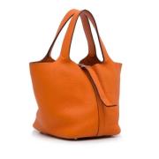 Hermès Vintage Pre-owned Laeder totevskor Orange, Dam