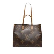 Louis Vuitton Vintage Pre-owned Canvas louis-vuitton-vskor Brown, Dam