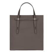 Furla Giove Tote med Kontrastpaneler Brown, Herr