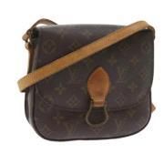 Louis Vuitton Vintage Pre-owned Canvas louis-vuitton-vskor Brown, Dam