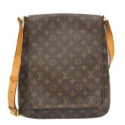 Louis Vuitton Vintage Pre-owned Canvas louis-vuitton-vskor Brown, Dam