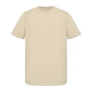 Rick Owens T-shirt Level T Beige, Herr