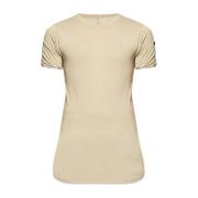 Rick Owens T-shirt Double Beige, Herr