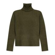 Fabiana Filippi Ull turtleneck Green, Dam