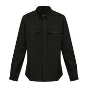 Rick Owens `Outershirt` Skjorta Black, Herr