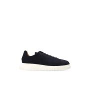 Emporio Armani Sneakers med logotyp Blue, Herr