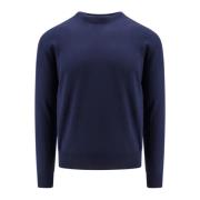 Gucci Round-neck Knitwear Blue, Herr