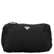 Prada Vintage Pre-owned Tyg prada-vskor Black, Dam